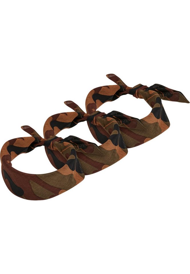 URBAN CLASSICS Loop Urban Classics Unisex Bandana 3-Pack, (1-St) von URBAN CLASSICS