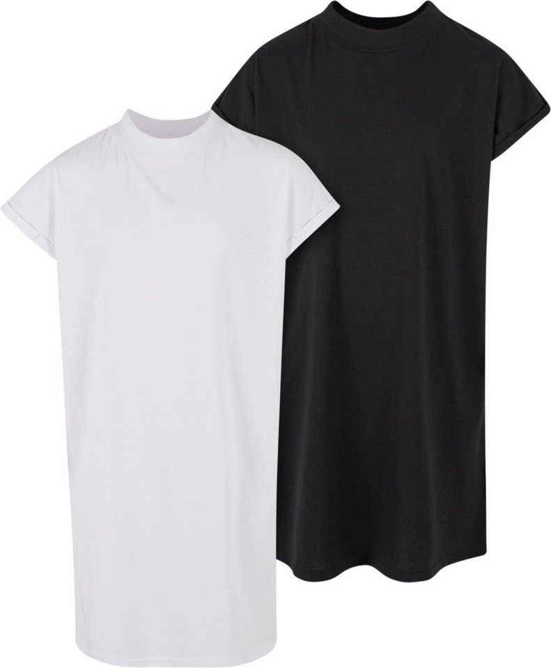 URBAN CLASSICS Midikleid Girls Turtle Extended Shoulder Dress von URBAN CLASSICS