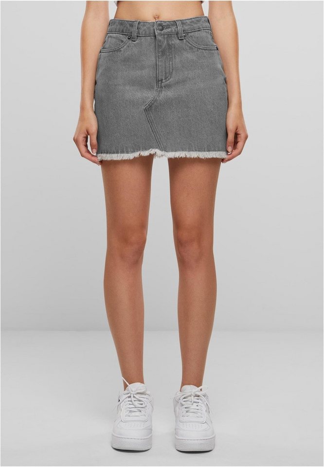 URBAN CLASSICS Minirock Ladies Heavy Mini Denim Skirt von URBAN CLASSICS