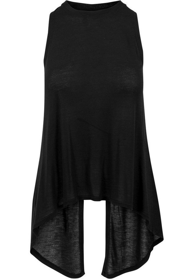URBAN CLASSICS Muskelshirt Urban Classics Damen Ladies HiLo Viscose Top (1-tlg) von URBAN CLASSICS