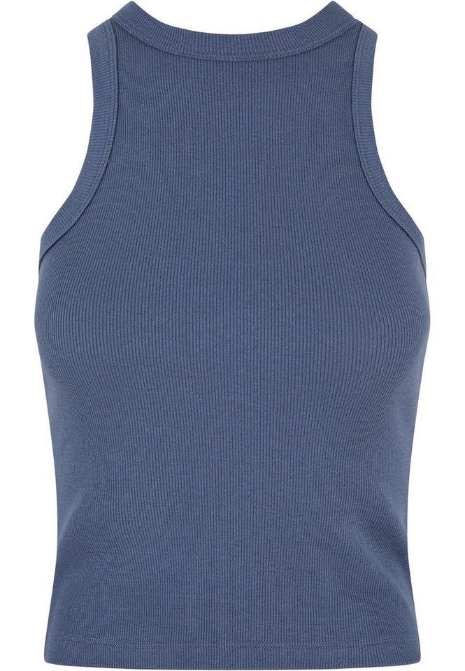 URBAN CLASSICS Muskelshirt Urban Classics Damen Ladies Racer Back Rib Top (1-tlg) von URBAN CLASSICS