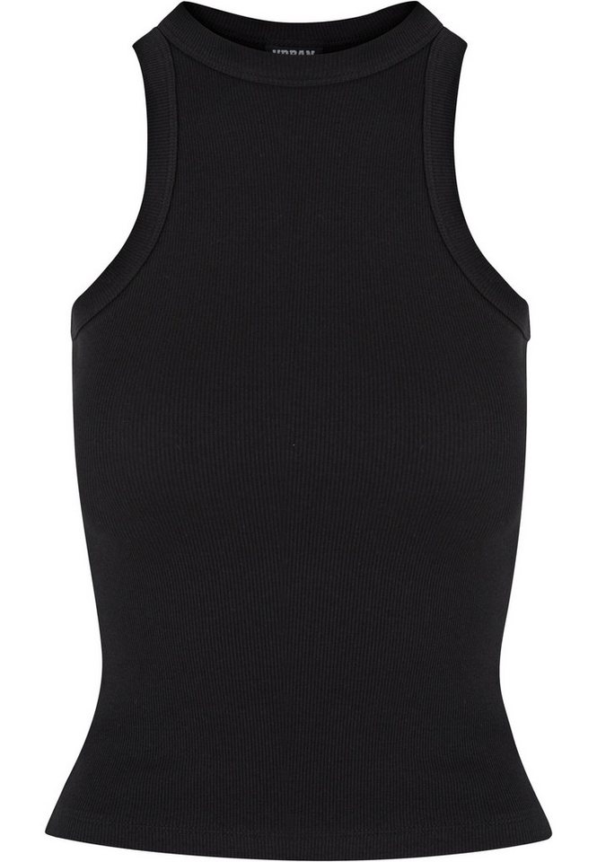 URBAN CLASSICS Muskelshirt Urban Classics Damen Ladies Racer Back Rib Top (1-tlg) von URBAN CLASSICS