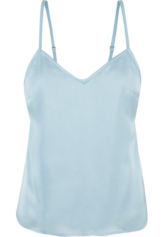 URBAN CLASSICS Muskelshirt Urban Classics Damen Ladies Viscose Satin Slip Top (1-tlg) von URBAN CLASSICS
