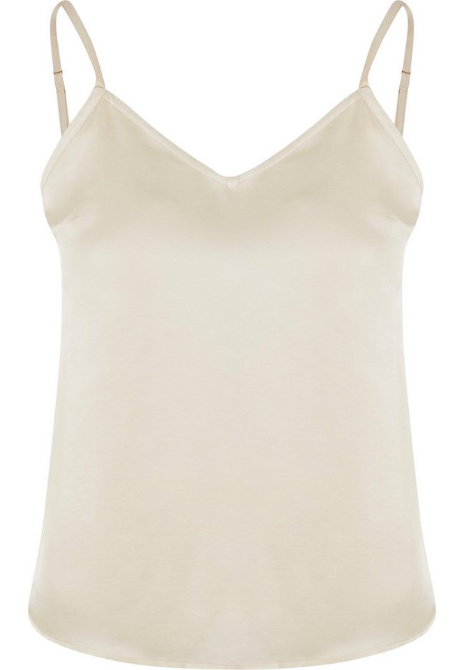 URBAN CLASSICS Muskelshirt Urban Classics Damen Ladies Viscose Satin Slip Top (1-tlg) von URBAN CLASSICS