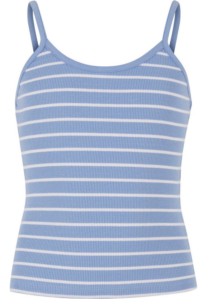 URBAN CLASSICS Muskelshirt Urban Classics Girls Striped Rib Basic Top (1-tlg) von URBAN CLASSICS