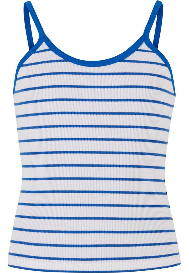 URBAN CLASSICS Muskelshirt Urban Classics Girls Striped Rib Basic Top (1-tlg) von URBAN CLASSICS