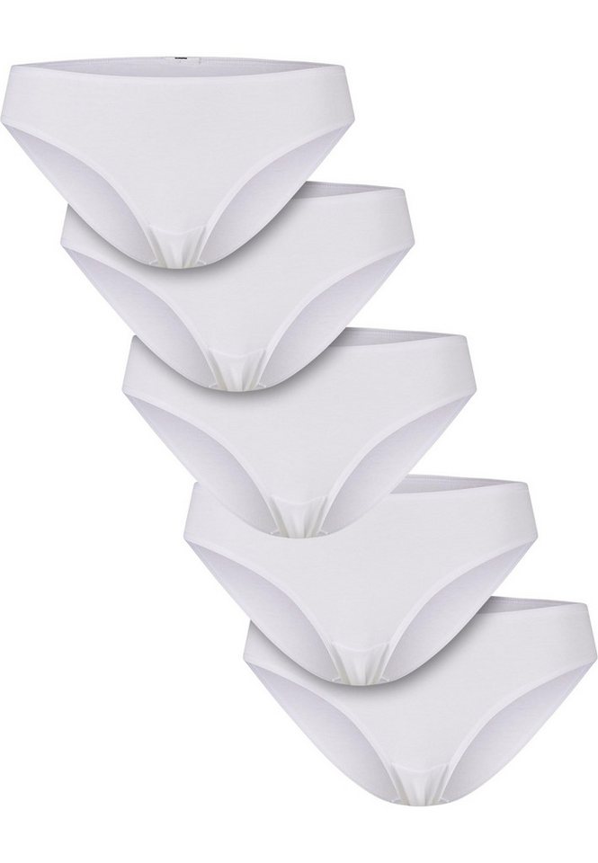 URBAN CLASSICS Muskelshirt Urban Classics Ladies Basic Cotton Slip 5-Pack (1-tlg) von URBAN CLASSICS