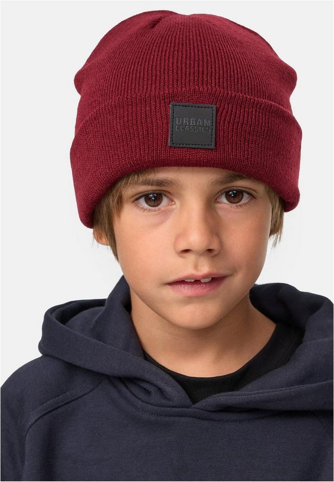URBAN CLASSICS Outdoorhut Logopatch Beanie Kids 2-Pack 110/116 bis 158/164 von URBAN CLASSICS