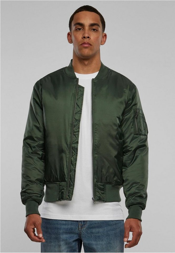 URBAN CLASSICS Outdoorjacke Basic Bomber Jacket Herren Bomber Jacke von URBAN CLASSICS