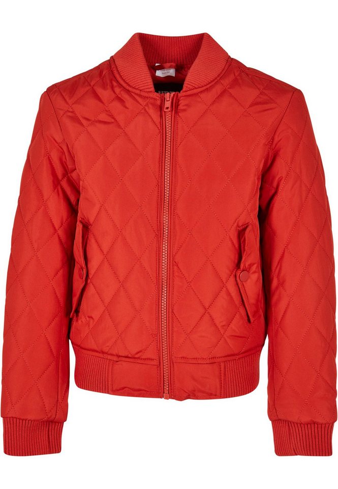 URBAN CLASSICS Allwetterjacke Urban Classics Damen Girls Diamond Quilt Nylon Jacket (1-St) von URBAN CLASSICS