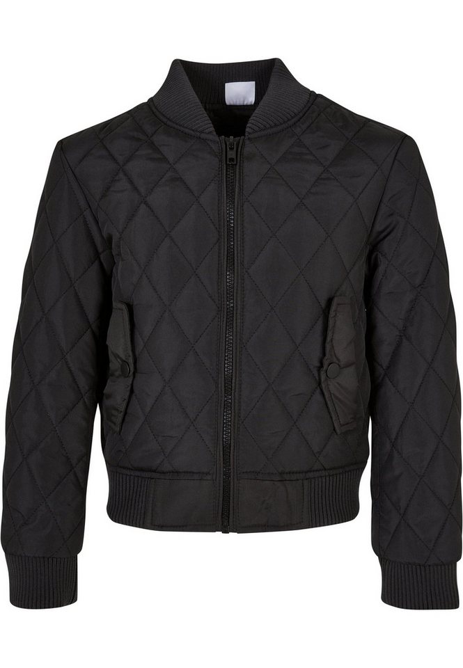 URBAN CLASSICS Allwetterjacke Urban Classics Damen Girls Diamond Quilt Nylon Jacket (1-St) von URBAN CLASSICS