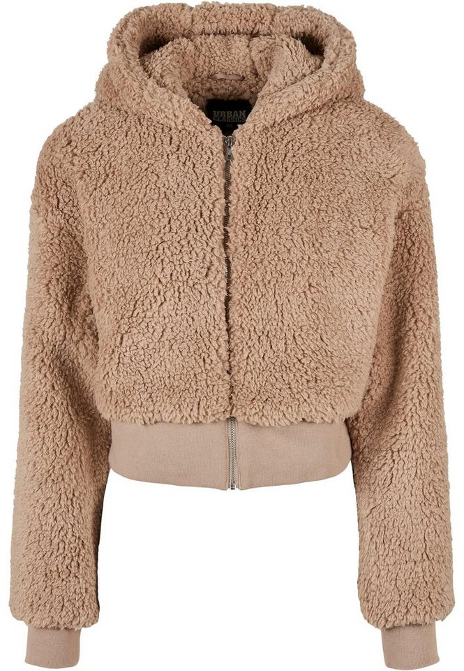 URBAN CLASSICS Allwetterjacke Urban Classics Damen Ladies Short Oversized Sherpa Jacket (1-St) von URBAN CLASSICS