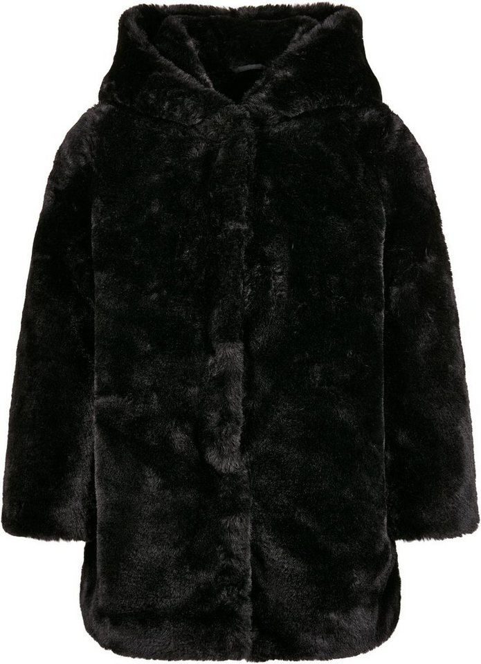 URBAN CLASSICS Outdoorjacke Girls Hooded Teddy Coat URBAN CLASSICS Outdoorjacke Girls Hooded Teddy Coat von URBAN CLASSICS