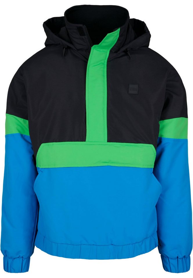 URBAN CLASSICS Allwetterjacke Urban Classics Herren 3-Tone Neon Mix Pull Over Jacket (1-St) von URBAN CLASSICS