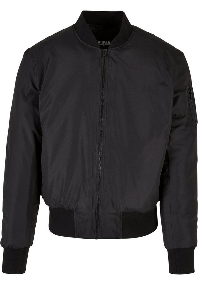 URBAN CLASSICS Allwetterjacke Urban Classics Herren Recyclet Basic Bomber Jacket (1-St) von URBAN CLASSICS