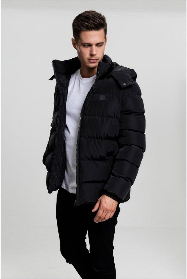 URBAN CLASSICS Outdoorjacke Hooded Puffer Jacket Herren Kapuzenjacke von URBAN CLASSICS