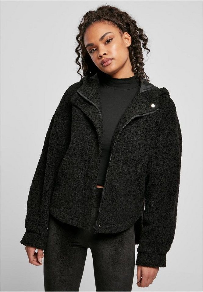 URBAN CLASSICS Outdoorjacke Ladies Short Sherpa Jacket Damen Jacke von URBAN CLASSICS