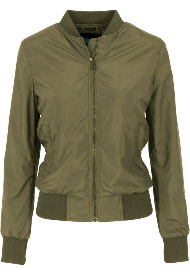 URBAN CLASSICS Allwetterjacke Urban Classics Damen Ladies Light Bomber Jacket (1-St) von URBAN CLASSICS