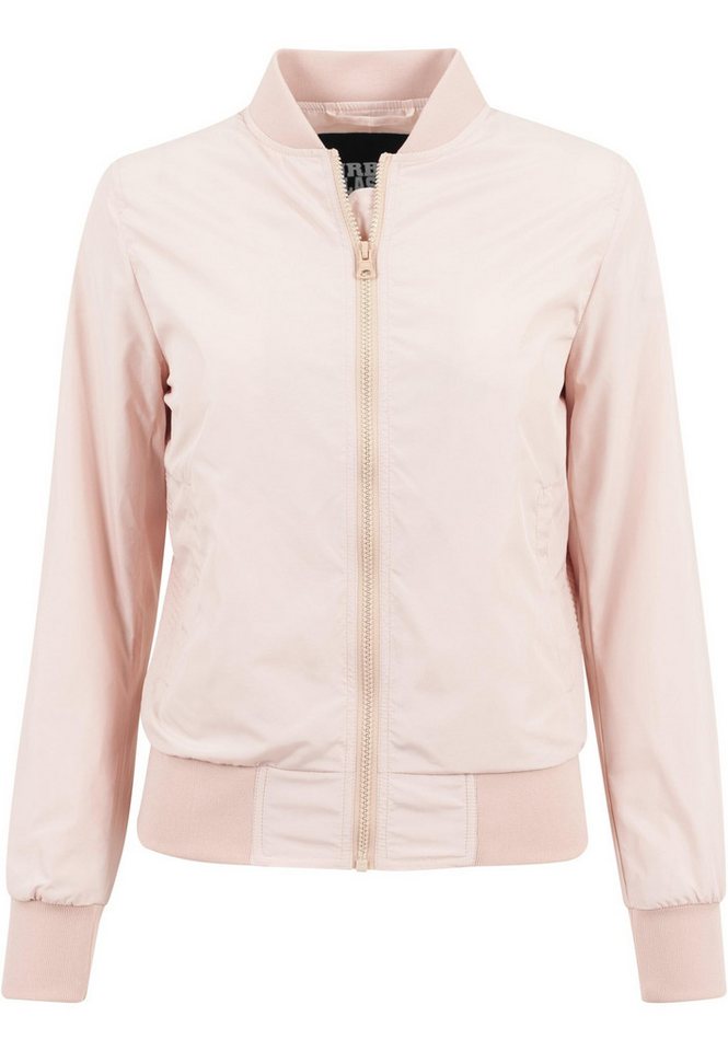 URBAN CLASSICS Allwetterjacke Urban Classics Damen Ladies Light Bomber Jacket (1-St) von URBAN CLASSICS