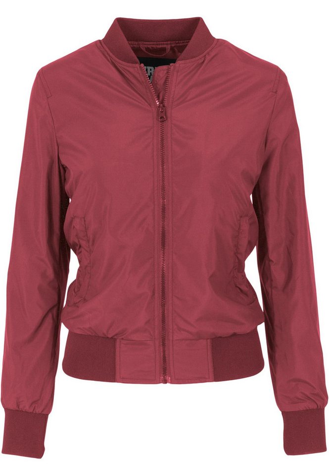 URBAN CLASSICS Allwetterjacke Urban Classics Damen Ladies Light Bomber Jacket (1-St) von URBAN CLASSICS