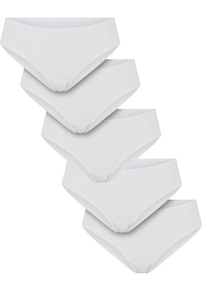 URBAN CLASSICS Panty Urban Classics Ladies Basic Cotton Brazilian 5-Pack von URBAN CLASSICS