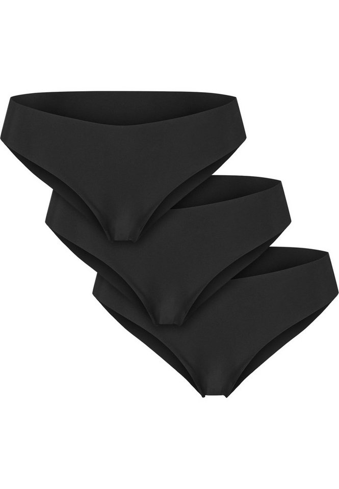 URBAN CLASSICS Panty Urban Classics Ladies Lasercut Brazilian 3-Pack von URBAN CLASSICS