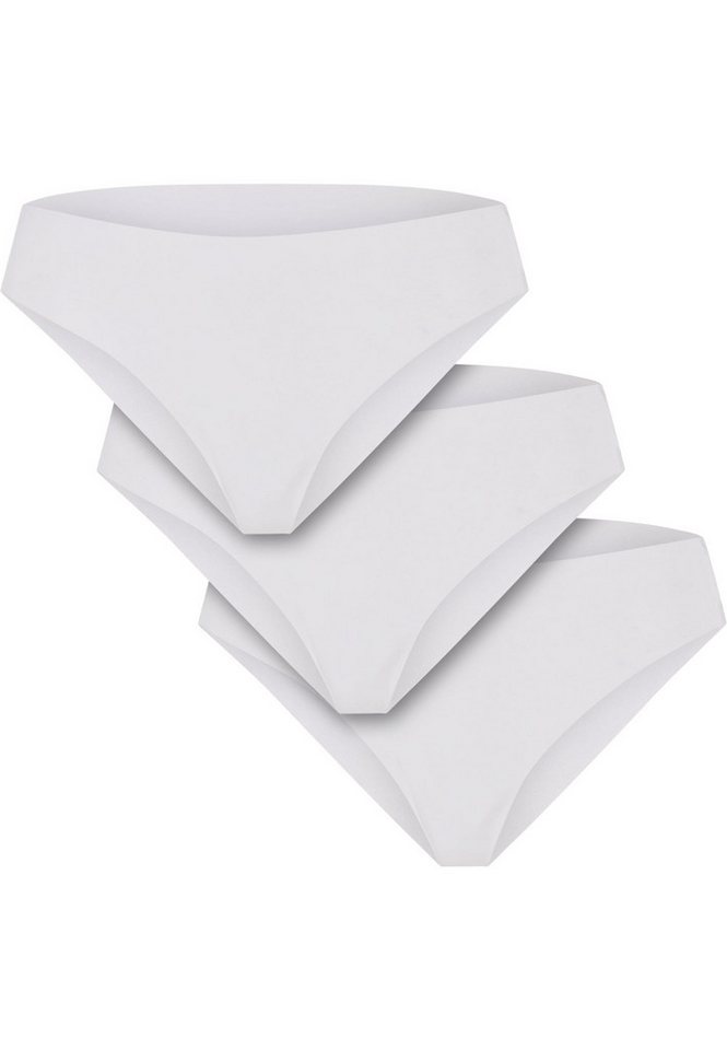URBAN CLASSICS Panty Urban Classics Ladies Lasercut Brazilian 3-Pack von URBAN CLASSICS