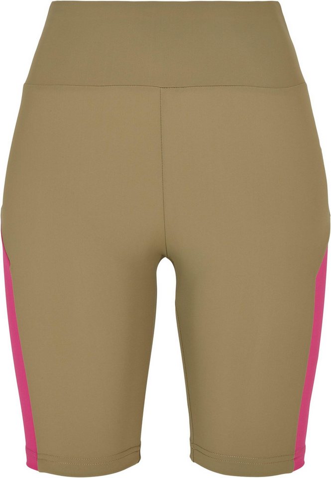 URBAN CLASSICS Radlerhose Urban Classics Damen Ladies Color Block Cycle Shorts (1-tlg) von URBAN CLASSICS