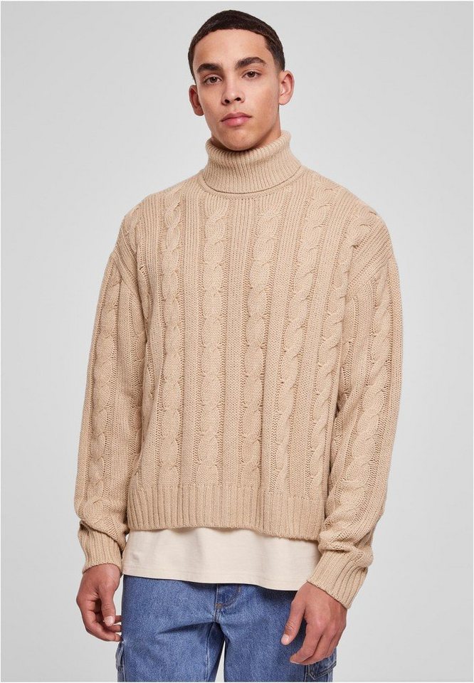 URBAN CLASSICS Rundhalspullover Boxy Roll Neck Sweater URBAN CLASSICS Rundhalspullover Boxy Roll Neck Sweater von URBAN CLASSICS