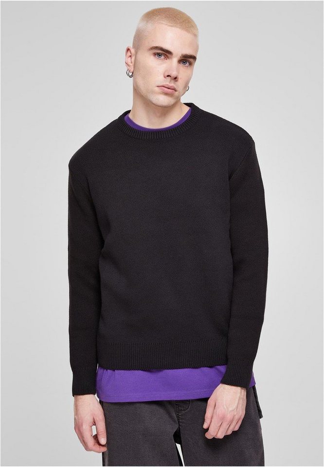 URBAN CLASSICS Rundhalspullover Heavy Oversized Sweater von URBAN CLASSICS