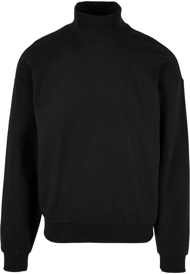 URBAN CLASSICS Rundhalspullover Urban Classics Herren High Rib Neck Crew (1-tlg) von URBAN CLASSICS