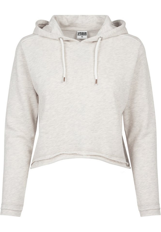 URBAN CLASSICS Rundhalspullover Urban Classics Damen Ladies Cropped Terry Hoody (1-tlg) von URBAN CLASSICS