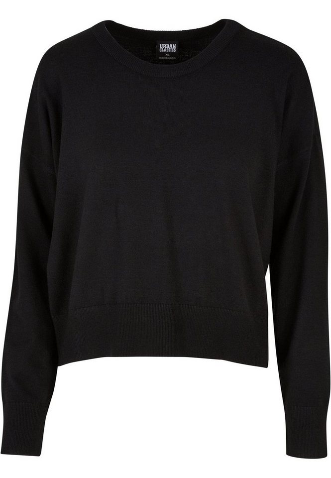URBAN CLASSICS Rundhalspullover Urban Classics Damen Ladies Eco Viscose Oversized Basic Sweater (1-tlg) von URBAN CLASSICS