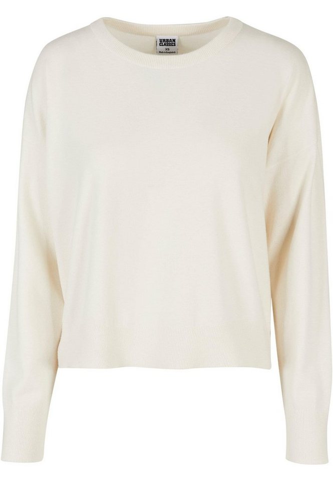 URBAN CLASSICS Rundhalspullover Urban Classics Damen Ladies Eco Viscose Oversized Basic Sweater (1-tlg) von URBAN CLASSICS