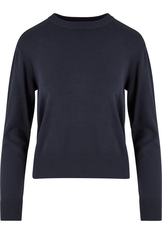 URBAN CLASSICS Rundhalspullover Urban Classics Damen Ladies Knitted Roundneck Sweater (1-tlg) von URBAN CLASSICS
