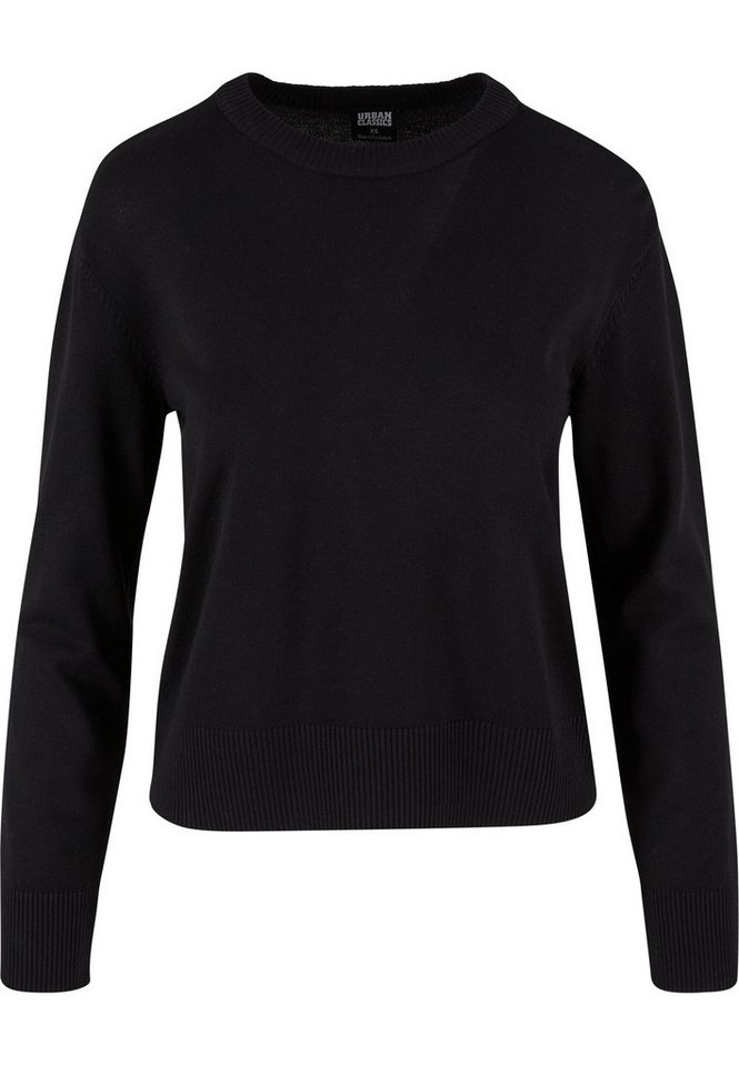 URBAN CLASSICS Rundhalspullover Urban Classics Damen Ladies Knitted Roundneck Sweater (1-tlg) von URBAN CLASSICS