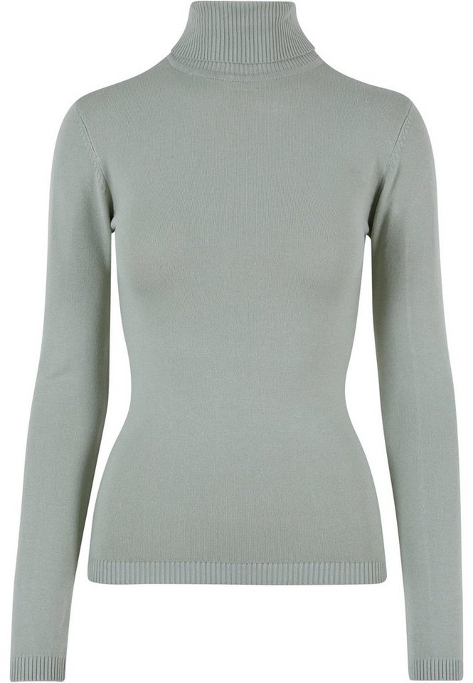 URBAN CLASSICS Rundhalspullover Urban Classics Damen Ladies Knitted Turtleneck Sweater (1-tlg) von URBAN CLASSICS