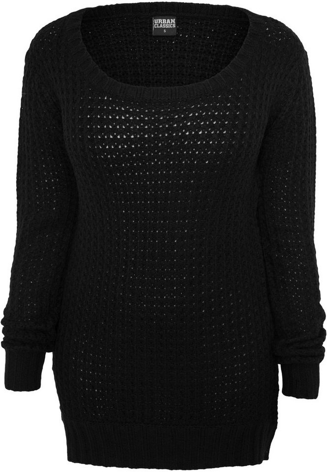 URBAN CLASSICS Rundhalspullover Urban Classics Damen Ladies Long Wideneck Sweater (1-tlg) von URBAN CLASSICS