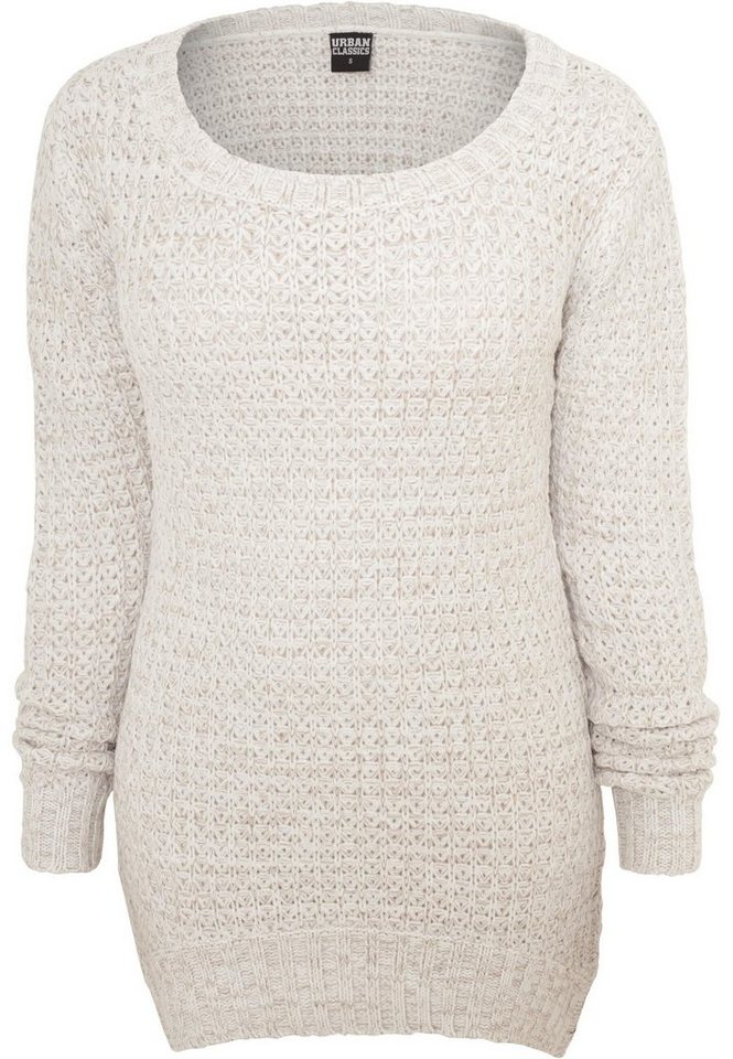 URBAN CLASSICS Rundhalspullover Urban Classics Damen Ladies Long Wideneck Sweater (1-tlg) von URBAN CLASSICS