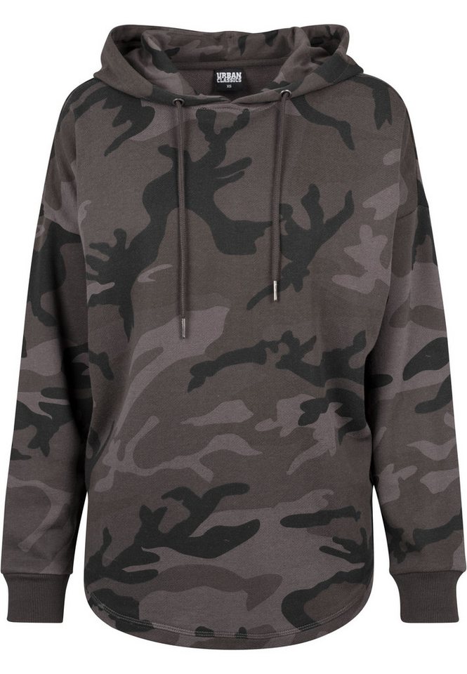 URBAN CLASSICS Rundhalspullover Urban Classics Damen Ladies Oversized Camo Hoody (1-tlg) von URBAN CLASSICS