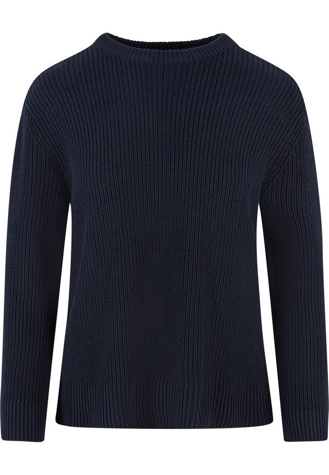 URBAN CLASSICS Rundhalspullover Urban Classics Damen Ladies Rib Knit Sweater (1-tlg) von URBAN CLASSICS