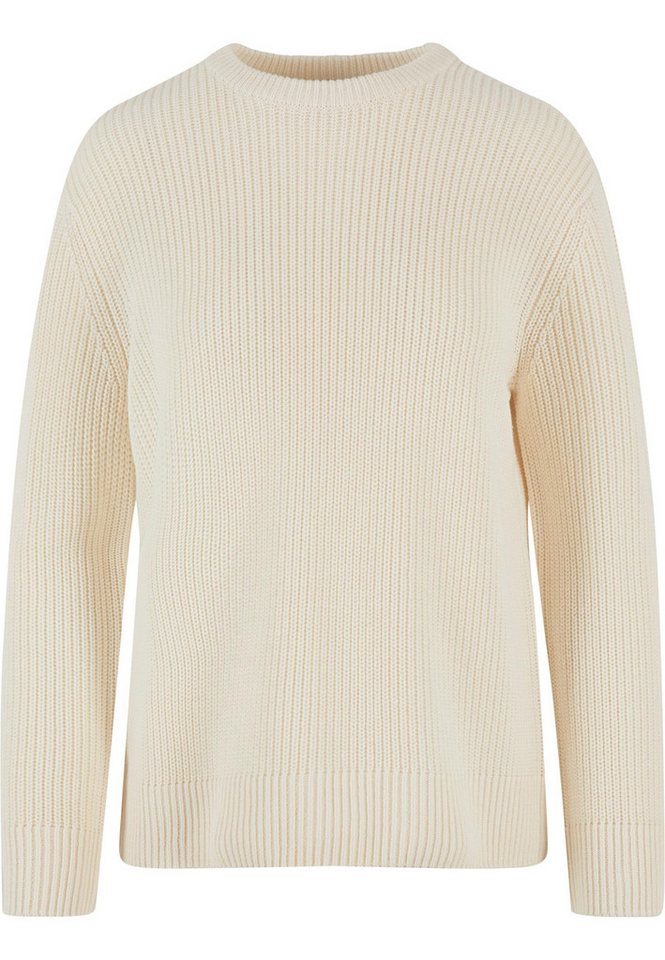 URBAN CLASSICS Rundhalspullover Urban Classics Damen Ladies Rib Knit Sweater (1-tlg) von URBAN CLASSICS