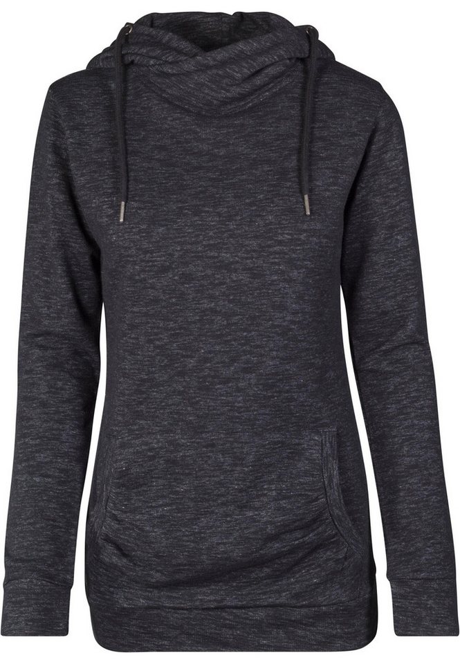 URBAN CLASSICS Rundhalspullover Urban Classics Damen Ladies Slub Terry High Neck Hoody (1-tlg) von URBAN CLASSICS
