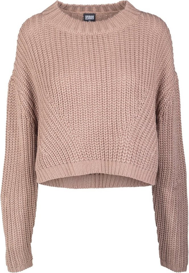 URBAN CLASSICS Rundhalspullover Urban Classics Damen Ladies Wide Oversize Sweater (1-tlg) von URBAN CLASSICS