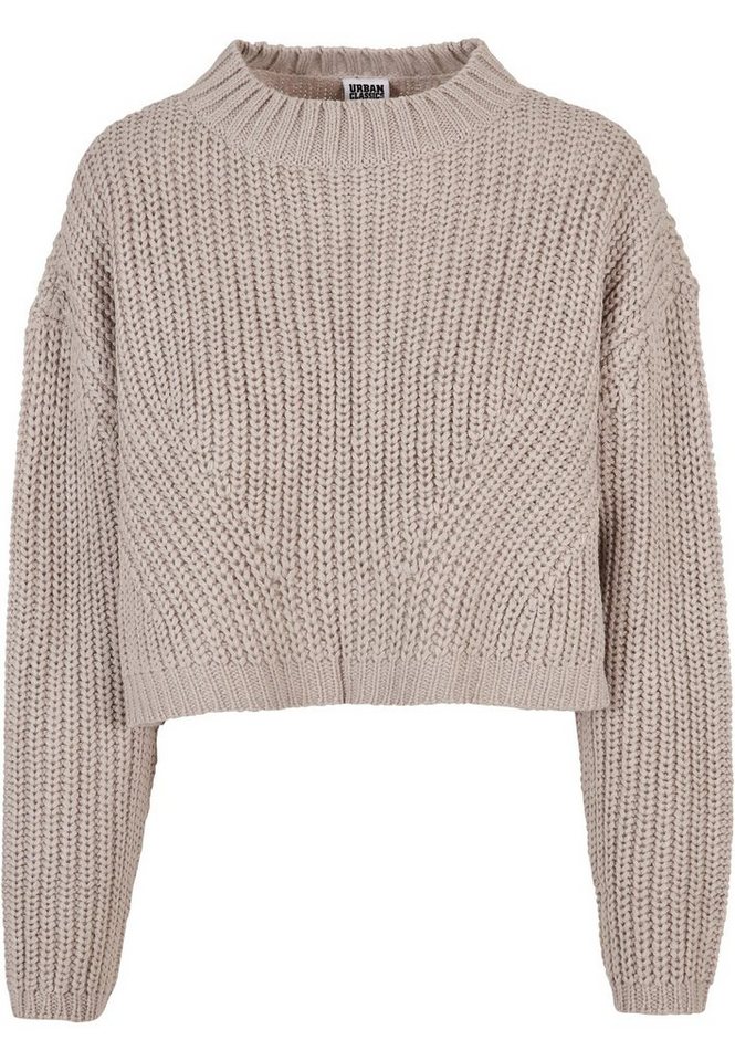 URBAN CLASSICS Rundhalspullover Urban Classics Damen Ladies Wide Oversize Sweater (1-tlg) von URBAN CLASSICS