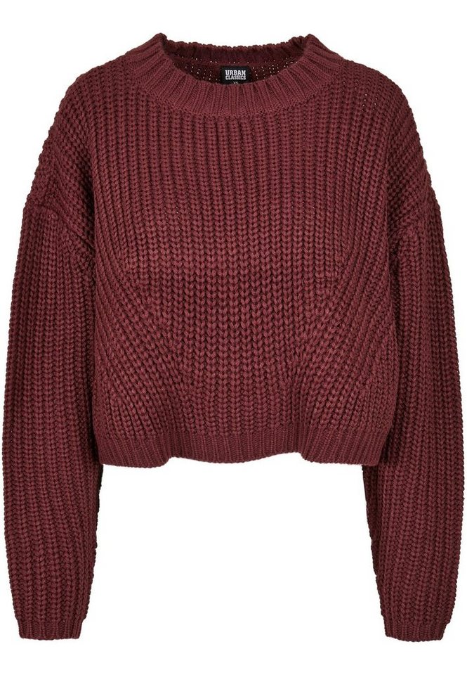 URBAN CLASSICS Rundhalspullover Urban Classics Damen Ladies Wide Oversize Sweater (1-tlg) von URBAN CLASSICS