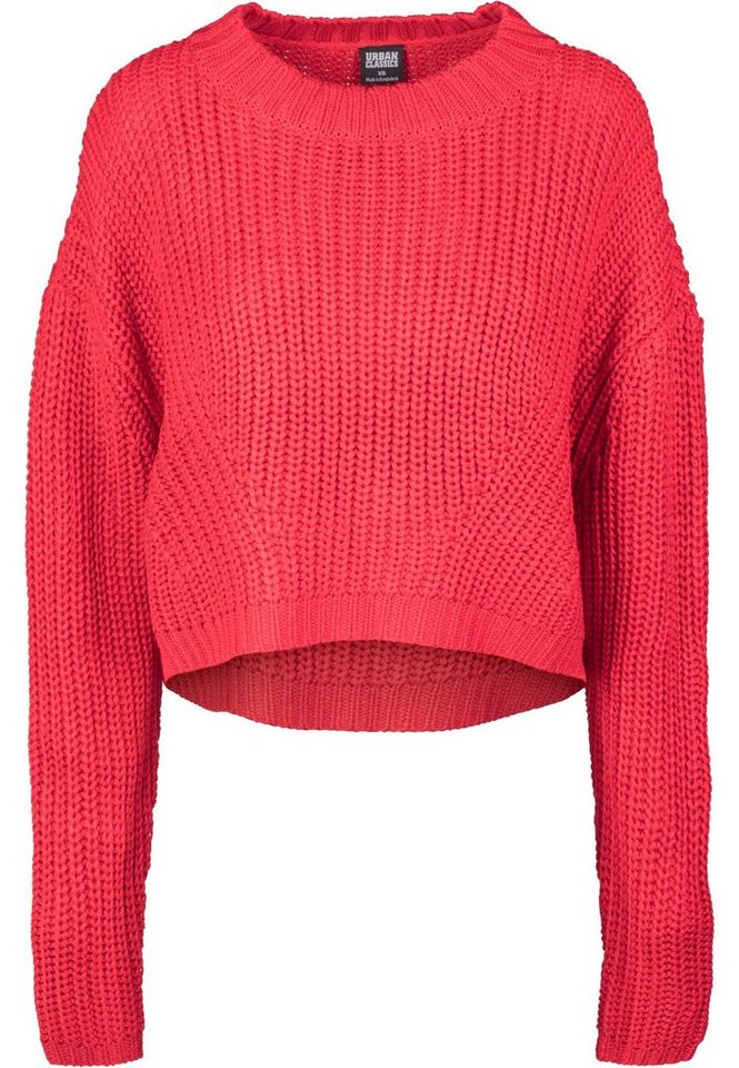 URBAN CLASSICS Rundhalspullover Urban Classics Damen Ladies Wide Oversize Sweater (1-tlg) von URBAN CLASSICS