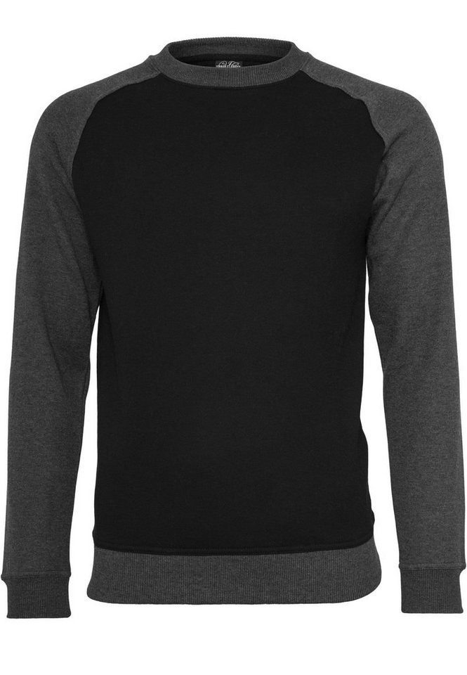 URBAN CLASSICS Rundhalspullover Urban Classics Herren 2-tone Raglan Crewneck (1-tlg) von URBAN CLASSICS