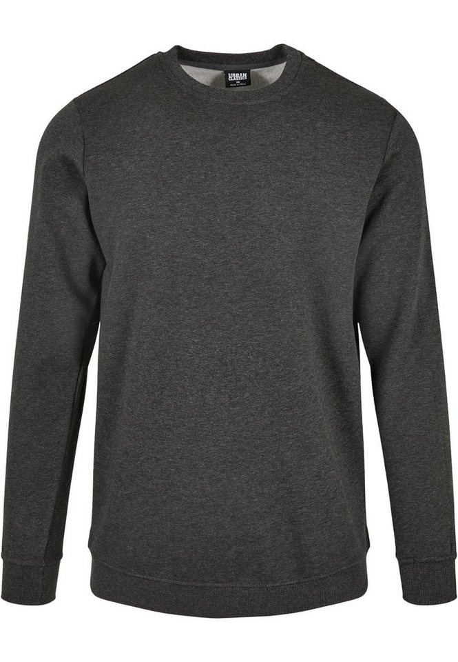 URBAN CLASSICS Rundhalspullover Urban Classics Herren Basic Terry Crew (1-tlg) von URBAN CLASSICS