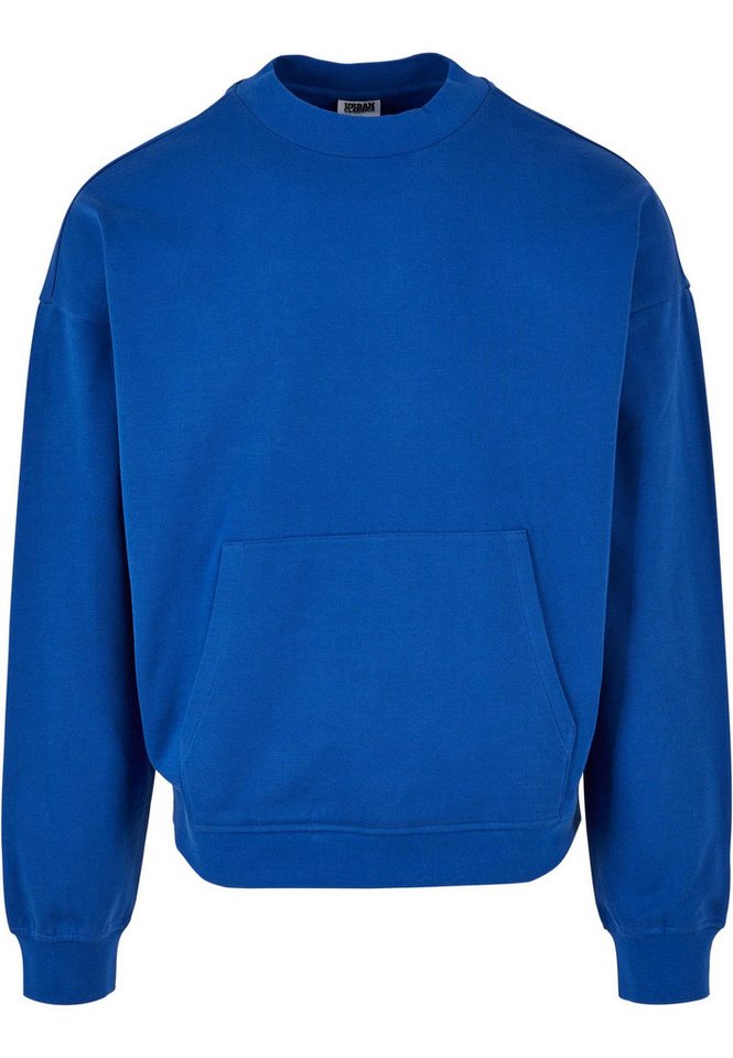URBAN CLASSICS Rundhalspullover Urban Classics Herren Boxy Pocket Crew (1-tlg) von URBAN CLASSICS